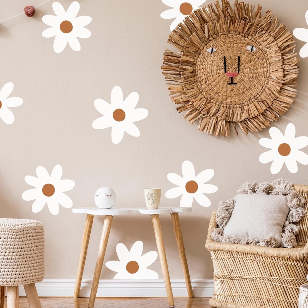 NWT Large Daisy Flower Wall Stencils